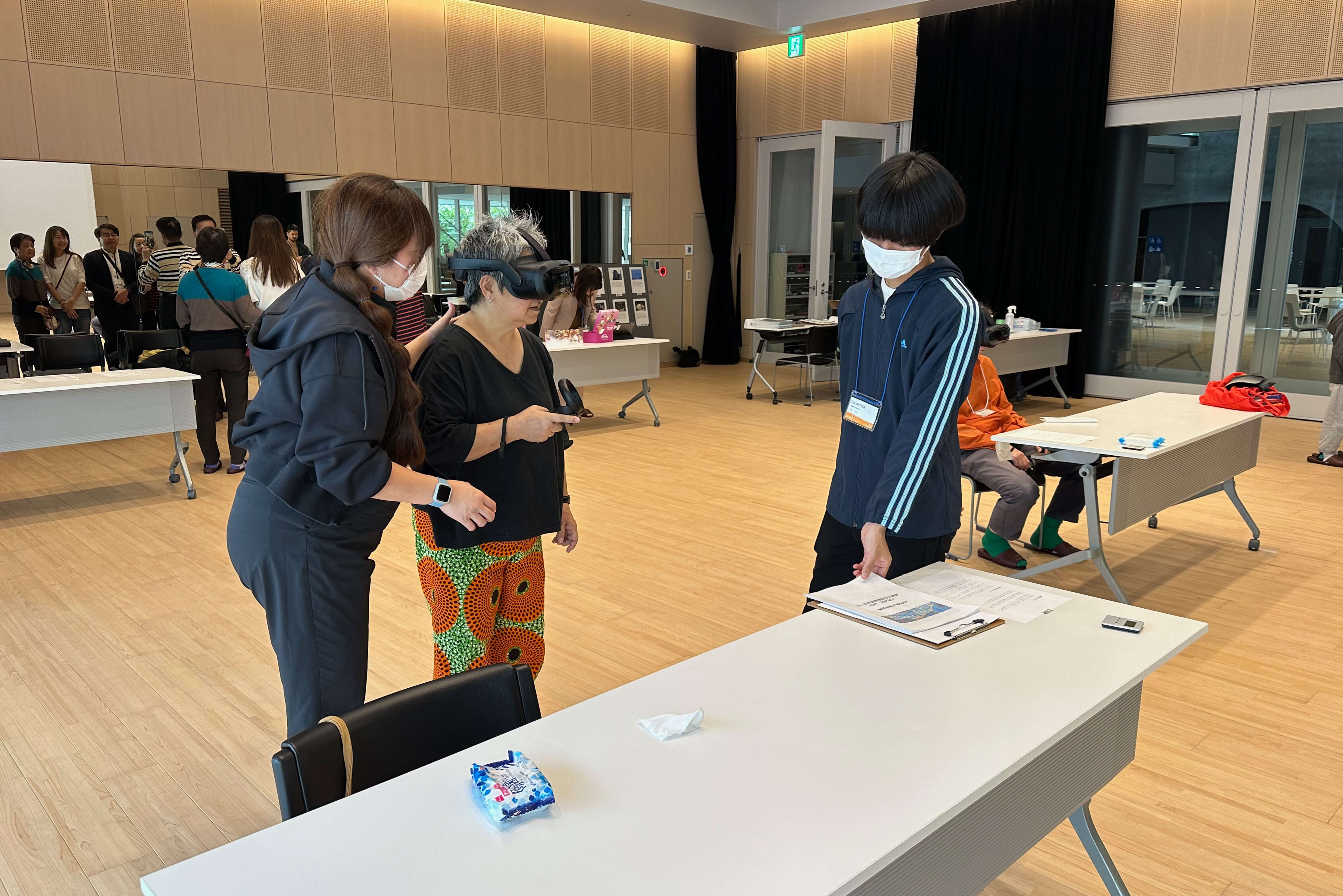 Cinema at Sea設有VR放映單元播放8部台灣作品，在日本影展是革命性的創舉。