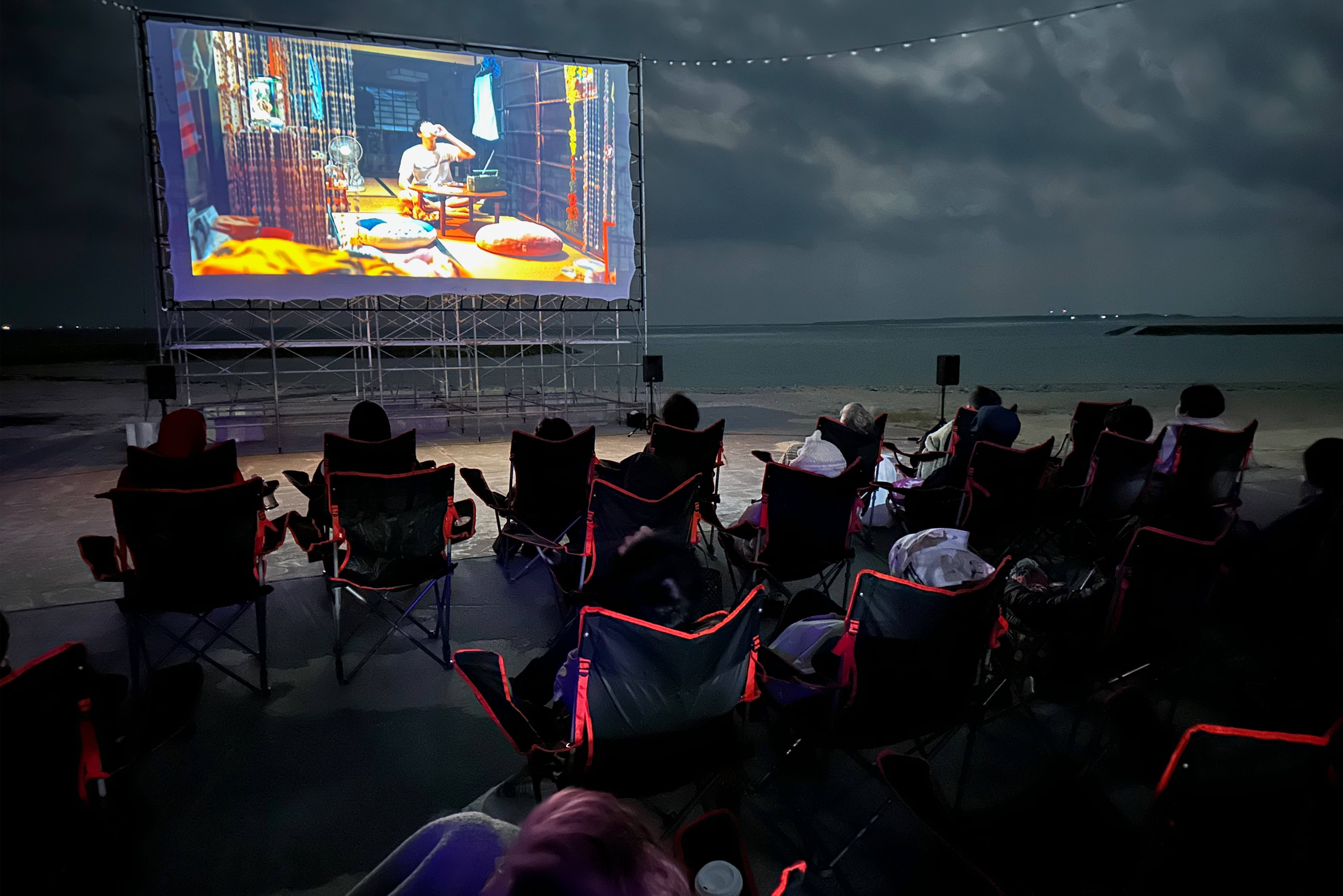 Cinema at Sea在南城市舉辦了戶外放映活動「南城市安座真SUNSUN海灘×Cinema at Sea」。