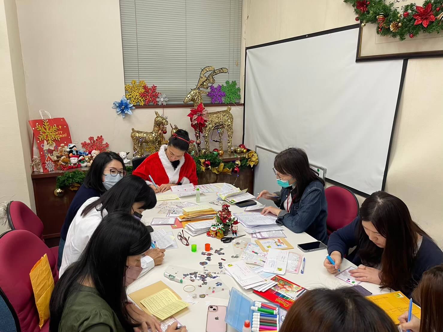 聖誕老公公協會 2023卡片小精靈1